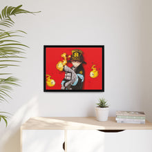 Load image into Gallery viewer, Fire Force Shinra Kusakabe Canvas Framed Art Print
