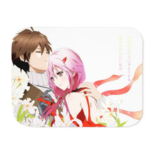 Load image into Gallery viewer, Guilty Crown Inori Yuzuriha Sherpa Blanket