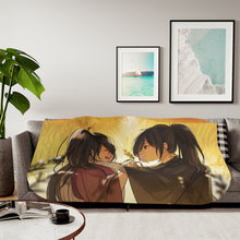 Load image into Gallery viewer, Hyakkimaru and Mio Sherpa Blanket