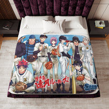 Load image into Gallery viewer, Anime Food Wars: Shokugeki no Soma Sherpa Blanket