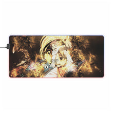 Load image into Gallery viewer, Natsu and Happy RGB LED Mouse Pad (Desk Mat)