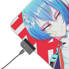 Load image into Gallery viewer, Neon Genesis Evangelion Rei Ayanami RGB LED Mouse Pad (Desk Mat)