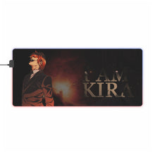 Load image into Gallery viewer, Death Note Light Yagami RGB LED Mouse Pad (Desk Mat)