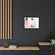 Load image into Gallery viewer, Monkey D. Luffy and Boa Hancock Canvas Framed Art Print