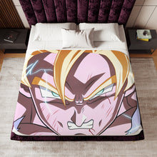 Load image into Gallery viewer, Anime Dragon Ball Z Sherpa Blanket