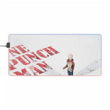 Load image into Gallery viewer, Anime One-Punch Man RGB LED Mouse Pad (Desk Mat)