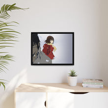 Load image into Gallery viewer, Anime ERASED Canvas Framed Art Print