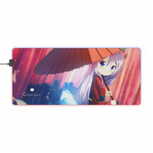 Load image into Gallery viewer, Is the Order a Rabbit? RGB LED Mouse Pad (Desk Mat)