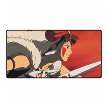 Load image into Gallery viewer, Anime Princess Mononoke Mouse Pad (Desk Mat)