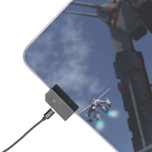 Load image into Gallery viewer, SDF-1 Superdimnsional Fortress Macross RGB LED Mouse Pad (Desk Mat)