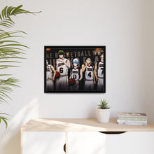 Load image into Gallery viewer, Kuroko's Basketball Canvas Framed Art Print
