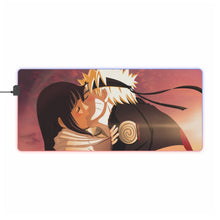 Load image into Gallery viewer, Naruto and Hinata RGB LED Mouse Pad (Desk Mat)