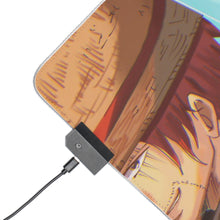 Load image into Gallery viewer, One Piece Monkey D. Luffy RGB LED Mouse Pad (Desk Mat)
