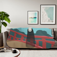 Load image into Gallery viewer, Anime Spirited Away Sherpa Blanket