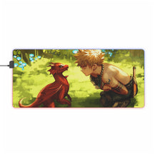 Load image into Gallery viewer, My Hero Academia Katsuki Bakugou RGB LED Mouse Pad (Desk Mat)