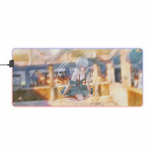 Load image into Gallery viewer, Anime Neon Genesis Evangelion RGB LED Mouse Pad (Desk Mat)