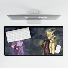 Load image into Gallery viewer, Naruto & Sasuke Mouse Pad (Desk Mat)