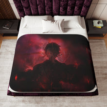 Load image into Gallery viewer, Anime Demon Slayer: Kimetsu no Yaiba Sherpa Blanket