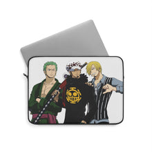 Load image into Gallery viewer, Zoro,Law and Sanji Laptop Sleeve