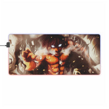 Load image into Gallery viewer, Eren Yeager (titan) RGB LED Mouse Pad (Desk Mat)