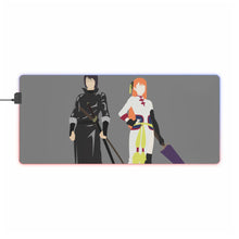 Load image into Gallery viewer, Gintama Kagura, Shimura Shinpachi RGB LED Mouse Pad (Desk Mat)