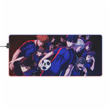 Load image into Gallery viewer, Blue Lock RGB LED Mouse Pad (Desk Mat)