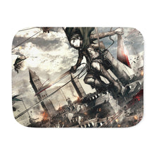 Load image into Gallery viewer, Levi Ackerman Sherpa Blanket