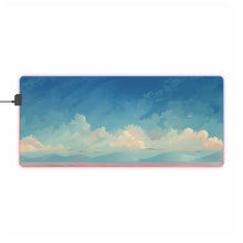 Load image into Gallery viewer, Anime Landscape RGB LED Mouse Pad (Desk Mat)