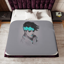 Load image into Gallery viewer, Anime Jojo's Bizarre Adventure Sherpa Blanket