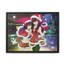 Load image into Gallery viewer, Kurisu & Mayuri Christmas Cheer Canvas Framed Art Print