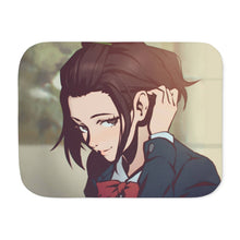 Load image into Gallery viewer, Satomi Murano Face Sherpa Blanket