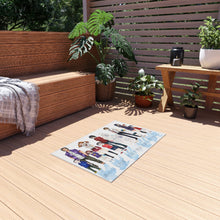 Load image into Gallery viewer, Anohana Meiko Honma, Jinta Yadomi, Naruko Anjou, Tetsudou Hisakawa, Chiriko Tsurumi Rug