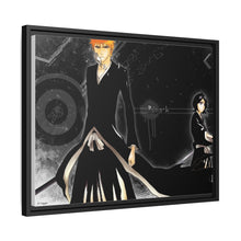 Load image into Gallery viewer, Bleach Ichigo Kurosaki, Rukia Kuchiki Canvas Framed Art Print