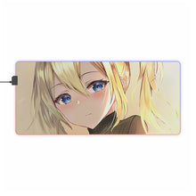 Load image into Gallery viewer, Kaguya-sama: Love is War Ai Hayasaka RGB LED Mouse Pad (Desk Mat)