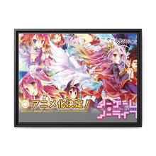 Load image into Gallery viewer, Anime No Game No Lifer Canvas Framed Art Print