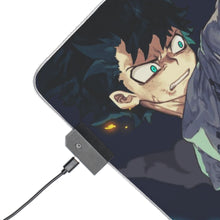 Load image into Gallery viewer, My Hero Academia Izuku Midoriya, Katsuki Bakugou RGB LED Mouse Pad (Desk Mat)
