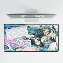 Load image into Gallery viewer, Hatsune Miku Mouse Pad (Desk Mat)