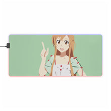 Load image into Gallery viewer, Asuna Yuuki RGB LED Mouse Pad (Desk Mat)