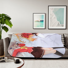 Load image into Gallery viewer, Nao Tomori and Yusa Nishimori Sherpa Blanket
