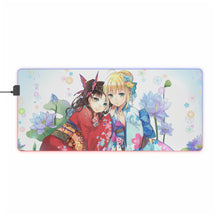 Load image into Gallery viewer, Fate/Stay Night RGB LED Mouse Pad (Desk Mat)