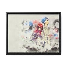 Load image into Gallery viewer, Makise Kurisu & Rintarou Kyouma Canvas Framed Art Print