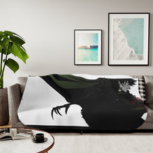 Load image into Gallery viewer, Dragonic Curse Sherpa Blanket
