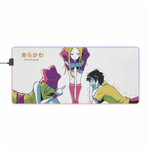 Load image into Gallery viewer, Anime Arakawa Under the Bridge RGB LED Mouse Pad (Desk Mat)