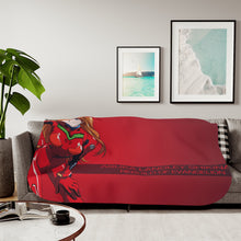 Load image into Gallery viewer, Anime Neon Genesis Evangelion Sherpa Blanket