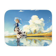 Load image into Gallery viewer, Anime Violet Evergarden Sherpa Blanket