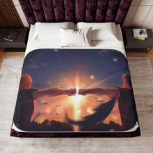 Load image into Gallery viewer, Haikyu!! Sherpa Blanket