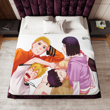 Load image into Gallery viewer, Anime Boruto Sherpa Blanket