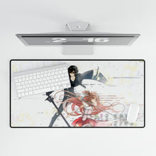 Load image into Gallery viewer, Yuuki Asuna & Kirigaya Kazuto Mouse Pad (Desk Mat)
