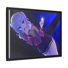 Load image into Gallery viewer, Nao Tomori with a Ipod Canvas Framed Art Print