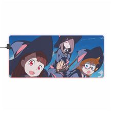Load image into Gallery viewer, Little Witch Academia Atsuko Kagari, Sucy Manbavaran, Computer Keyboard Pad, Lotte Yanson RGB LED Mouse Pad (Desk Mat)